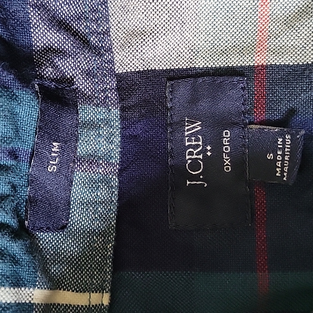 Men's Small Slim J.Crew Button Down Shirt - Picture 2 of 3